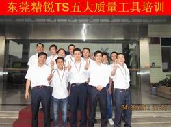 品冠顧問為東莞精銳電器培訓(xùn)TS五大工具應(yīng)用人才